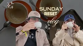 sunday vlog 🤍 | errands, weekly reset, exhausted but showing up anyway