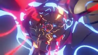 Electronic Trap Music VJ Loop [Aavirall - Gravity]