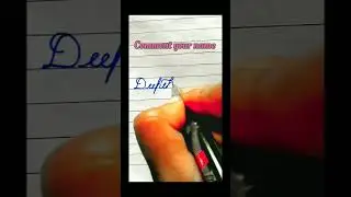 Deepika&hearts;️ Amrit #youtubeshorts #calligraphy #handwritingmatters #cursive #music #song