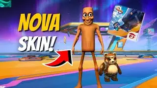 Tung Tung sahur no free fire! Nova skin.😲