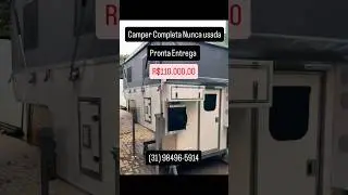 Camper nova #motorhomepipoca #camping #canalboatlife #vanlife #automobile #travel