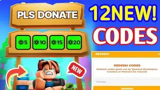 🚨 NEW 🚨 PLS DONATE CODES 2025 - PLS DONATE ROBLOX CODES 2025 