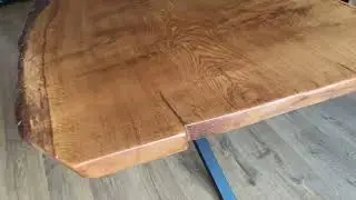 Waney Edge / Live Edge Oak DIning Table
