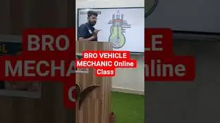 BRO Vehicle Mechanic Online Class | BRO Vehicle Mechanic Recruitment 2025