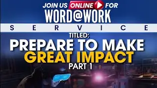 PREPARE TO MAKE GREAT IMPACT