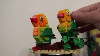 Lego Valentine  Lovebirds Set 40522 (without the hearts)