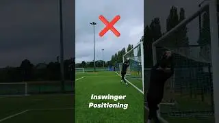 Corner Positioning ✅❌ #goalkeeper #gk #footballshorts #goalkeepertips #football #soccer #foryou