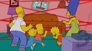 The Simpsons - S17E14 - Bart Has Two Mommies [Couch Gag]