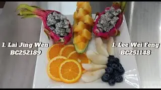 Evaluation 1: Fruit Platter for Breakfast by Lai Jing Wen (BC252189) & Lee Wei Feng (BC251148)