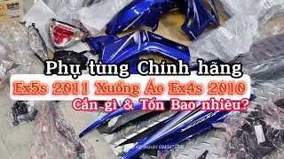 Ex5s 2011 Xuống &Aacute;o Ex4s 2010 Th&igrave; Cần Mua G&igrave;? Tốn Bao Nhi&ecirc;u? Full Phụ T&ugrave;ng Ch&iacute;nh H&atilde;ng - 0945.675.425