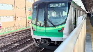 東京メトロ千代田線16000系16132編成各駅停車我孫子行き金町駅発車