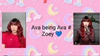 Ava being Ava #Zoey 💙
