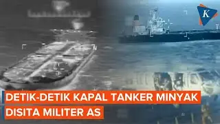 Detik-detik AS Cegat Kapal Tanker Minyak di Lepas Pantai Venezuela