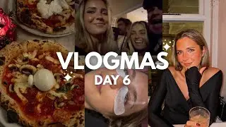 VLOGMAS ДЕНЬ 6 - встреча с мастером и бровистом / вечер пиццы и паба
