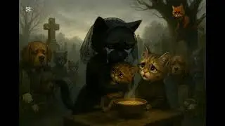 Drama between innocent dog and cheating cat wife