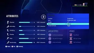 FIFA 22 - Player Career Mode - GK - Goal Keeper - 95 Rating