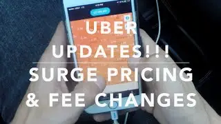 UBER SURGE PRICING AND FEE CHANGES