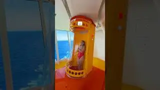 Waterslide on the world&rsquo;s LARGEST cruise ship - Star of the Seas #royalcaribbean