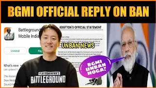 Finally Bgmi Official Reply On Ban | Karafton Official Reply Bgmi Unban | Bgmi News