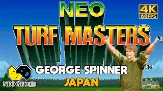 NEO TURF MASTERS &brvbar; NEO GEO CD &brvbar; GAMEPLAY &brvbar; GEORGE SPINNER &brvbar; JAPAN