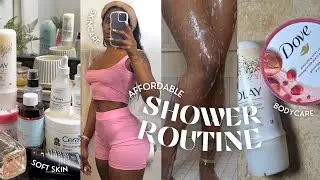 MY EVERYTHING SHOWER ROUTINE ♡ | FEMININE HYGIENE TIPS + SOFT GLOWY SKIN + SMELL AMAZING