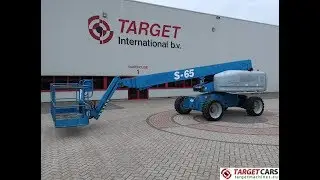 775730 GENIE S65 TELESCOPIC S-65 4x4 DIESEL BOOM WORK LIFT W/JIB 2180CM 12-04 3086H