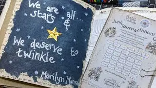 Junk Journal January Day 11: Favourite Starry