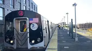 MTA Subway | R160A-1 (J) Train Departing Alabama Avenue