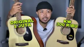 Gitar Akustik Cort Original Vs KW Alias Palsu