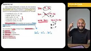 Questão 167 - Caderno Amarelo | MATEMÁTICA ENEM 2024