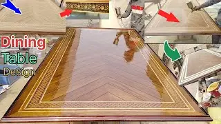 Dining Table Design Asian Paint || Emporio 🫣 Polish Exterior | Polish Kaise Karen How to 2024
