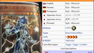 YuGiOh 101: Card Review: Bujin - Mikazuchi