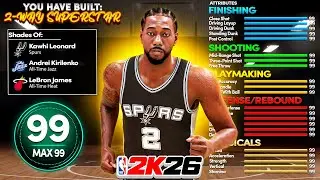 This 2 WAY TEMPO PUSHER Build is a TRUE POINT LOCK in NBA 2K26 99 PERIMETER 99 STEAL POINT GUARD