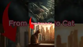 The Evolution of Cats 🐱 #AI #Cat #Evolution