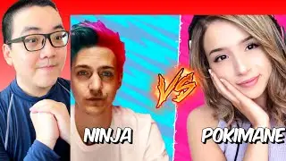 Ninja vs Pokimane | $250,000 Influencer Rock, Paper, Scissors Tournament&hellip; Humdrum REACTS @Beastsclip
