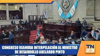 Congreso reanuda interpelación al ministro de Desarrollo Abelardo Pinto