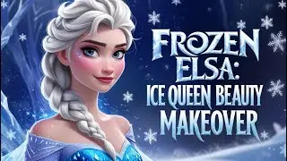 Elsa&rsquo;s Frozen Glam | Perfect Ice Queen Look | Makeover | Frozen Elegance | Princess | Story | Beauty