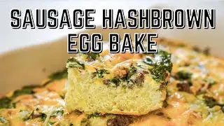 Sausage Hashbrown Egg Bake