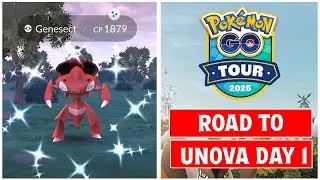 Road to Unova Tour - 2 Hundo Pok&eacute;mon, 4 Shinies & 1 Shiny Mythical in Pok&eacute;mon GO!