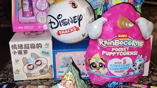Open mystery boxes with me featuring #disney #minibrands create disney snacks *No Talking *