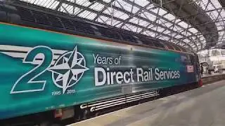 DRS 57307 departs Liverpool Lime Street