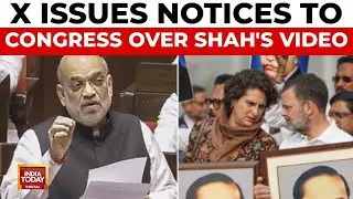 Congress Leaders Receive Notices From X For Sharing Amit Shah Video Clips | India Today News