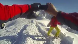 Vallee Blanche classic route