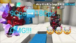 Using CPS BOOSTER in Bedwars [Blockman Go]