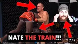 Nate THE TRAIN Landwehr Amazes MMA GURU vs David Onama