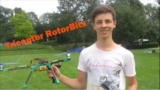 Tricopter Rotorbits Tests de vol