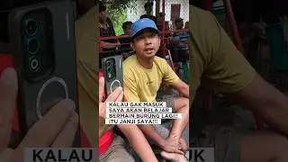 kalau gak masuk jurinua suruh belajar main burung lagi