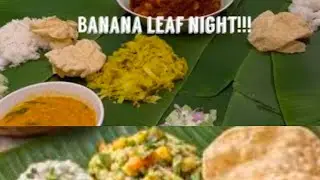 Quick Bites, Big Flavors: An Unplanned Banana Leaf Night l Last-minute dinner#indianthali#homestyle