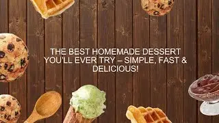 The Best Homemade Dessert You’ll Ever Try – Simple, Fast & Delicious!