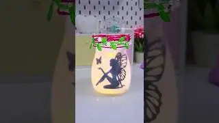 DIY Linda idea para decorar frascos 💕 #manualidades #diy #ideas #regalo